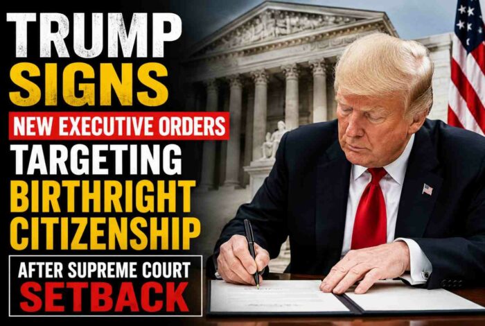 : White House exterior representing new executive orders on US birthright citizenship policy